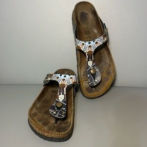 Birkenstock Gizeh - Ancient Mosaic Blue